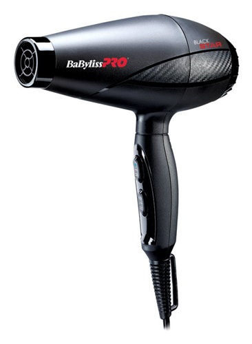 Imagen de Babyliss Black Star Ionic Professional Dryer, 2200W, 440grs